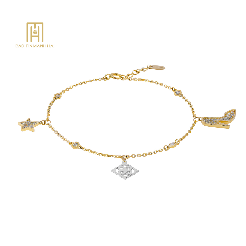 Lắc vàng phong cách Ý PYLTV10KDH-208002