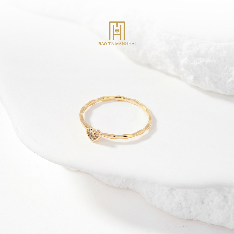 Nhẫn phong cách Ý. PYN1V10KDH-310006