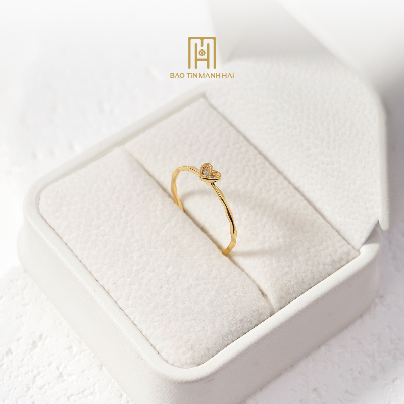 Nhẫn phong cách Ý. PYN1V10KDH-310006