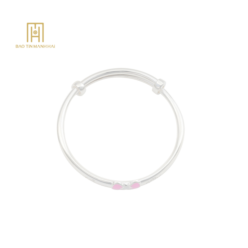 Vòng tay bạc trẻ em BAVTB92KD0-208013