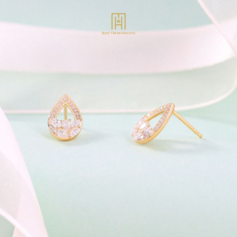 Bông tai BTBTV10KDH-502005