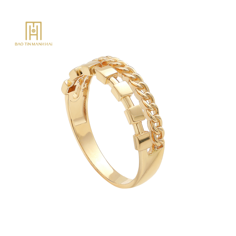 (NEW) Nhẫn nhập khẩu Hàn Quốc 14k ( GS4-1430-LR) NHN1V14KD0-309007