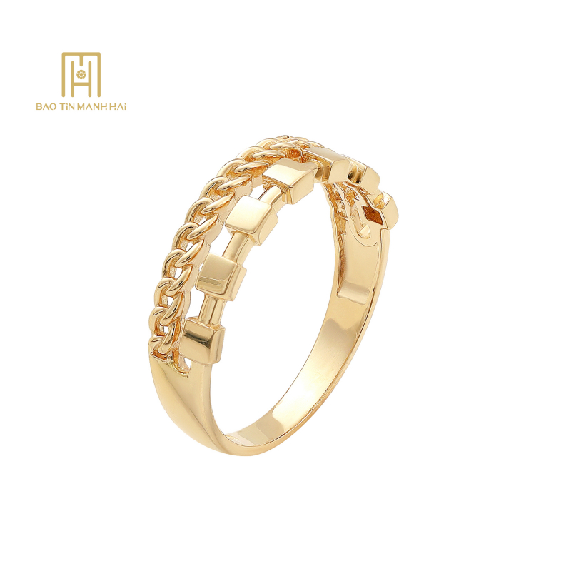 (NEW) Nhẫn nhập khẩu Hàn Quốc 14k ( GS4-1430-LR) NHN1V14KD0-309007