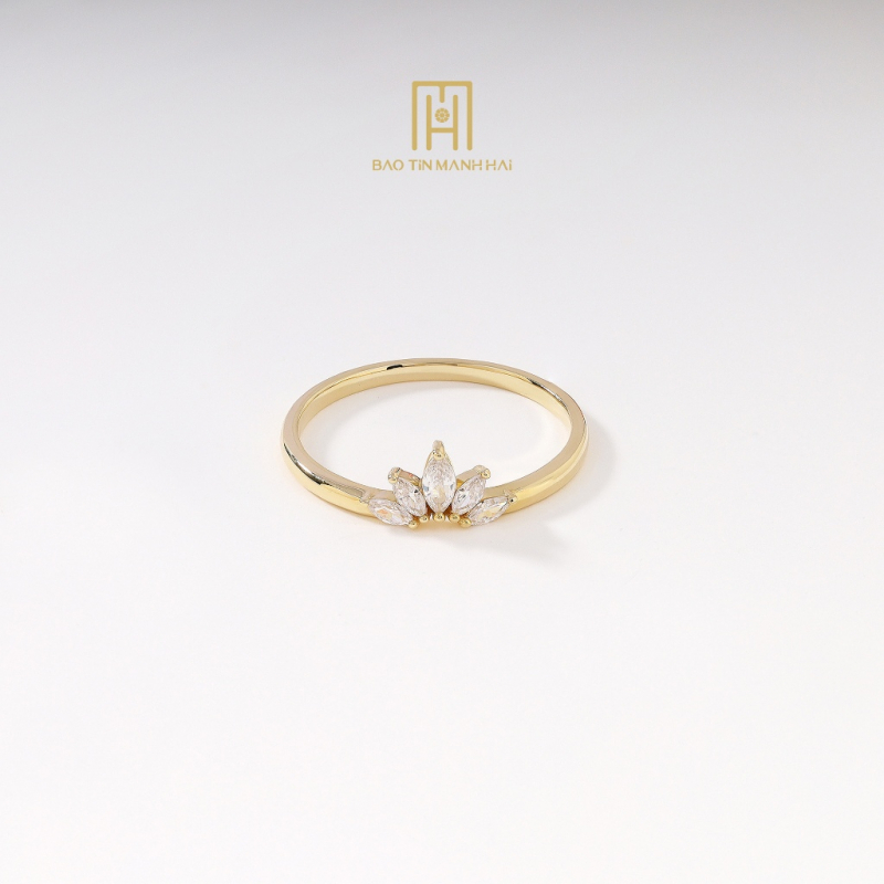 Nhẫn phong cách Hàn Quốc PHN1V10KDH-410002