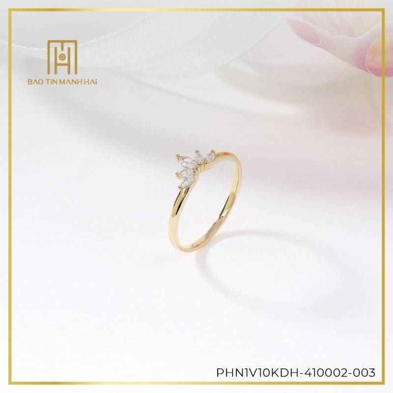 Nhẫn phong cách Hàn Quốc PHN1V10KDH-410002