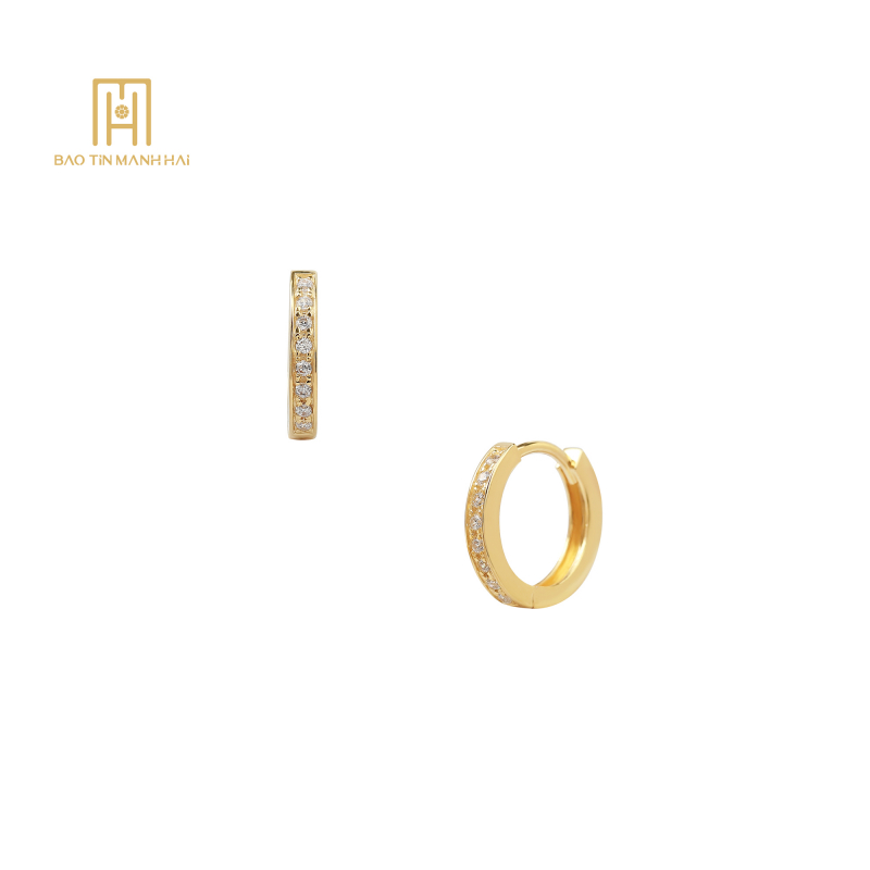 Bông tai phong cách Ý PYBTV10KDH-204010