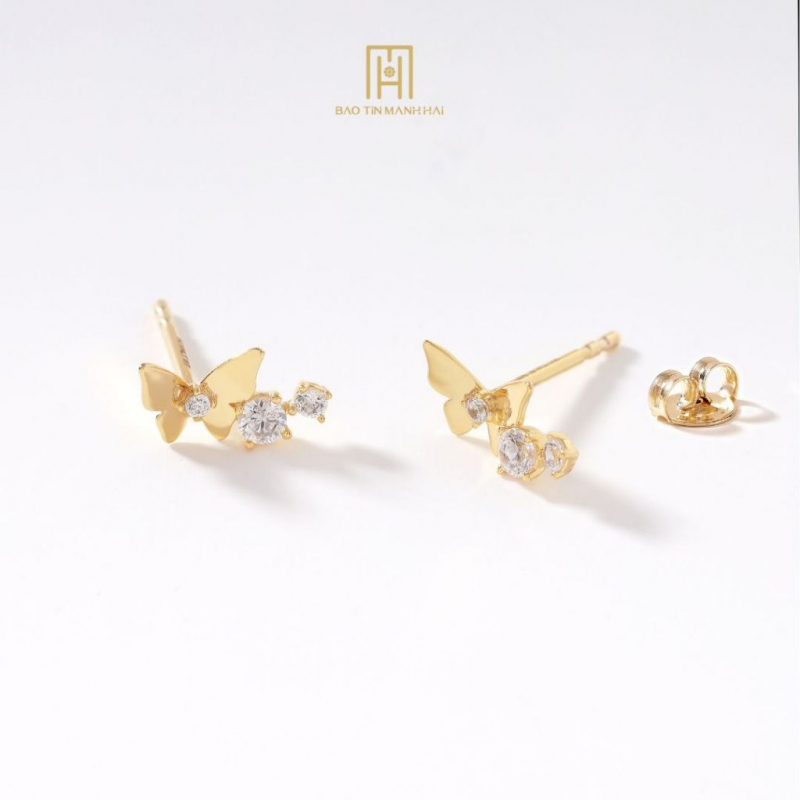 Bông tai phong cách Ý PYBTV10KDH-504015