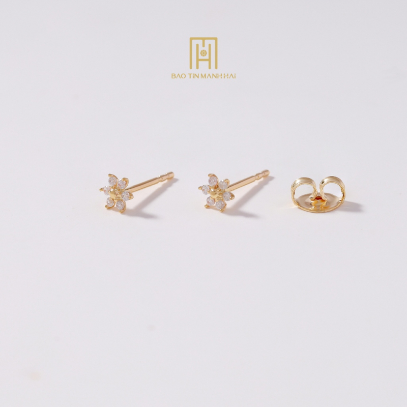 Bông tai phong cách Ý PYBTV10KDH-601013