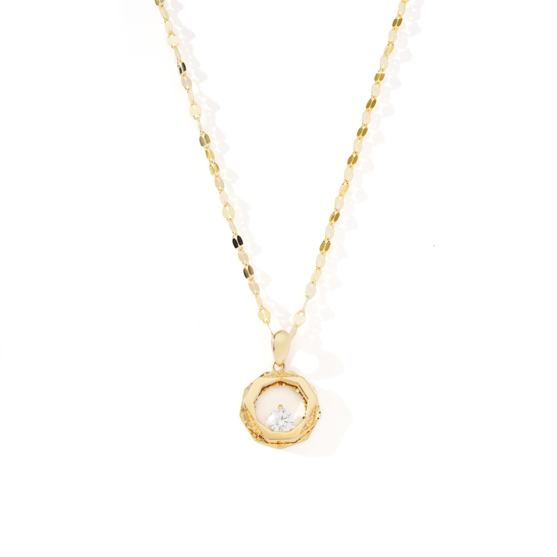 Mặt dây phong cách Ý PYMAV10CZH-411020