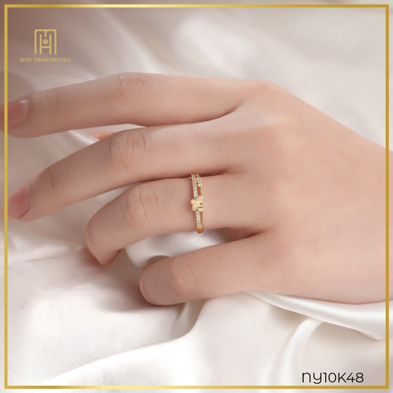 Nhẫn nữ PC Ý - 41.7 PYN1V10KDH-211019