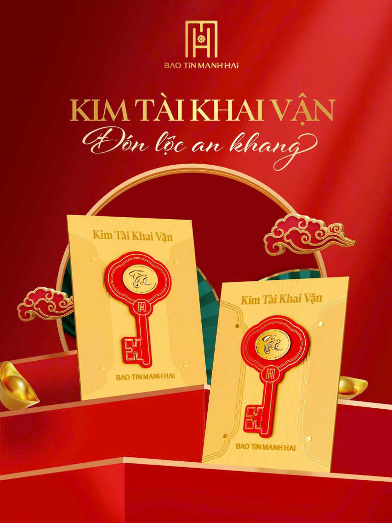 Thẻ vàng Kim Tài Khai Vận BTMVV49KD0-501004